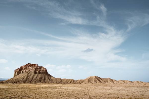 Photograph Eric Prine Desert Bluffs on One Eyeland